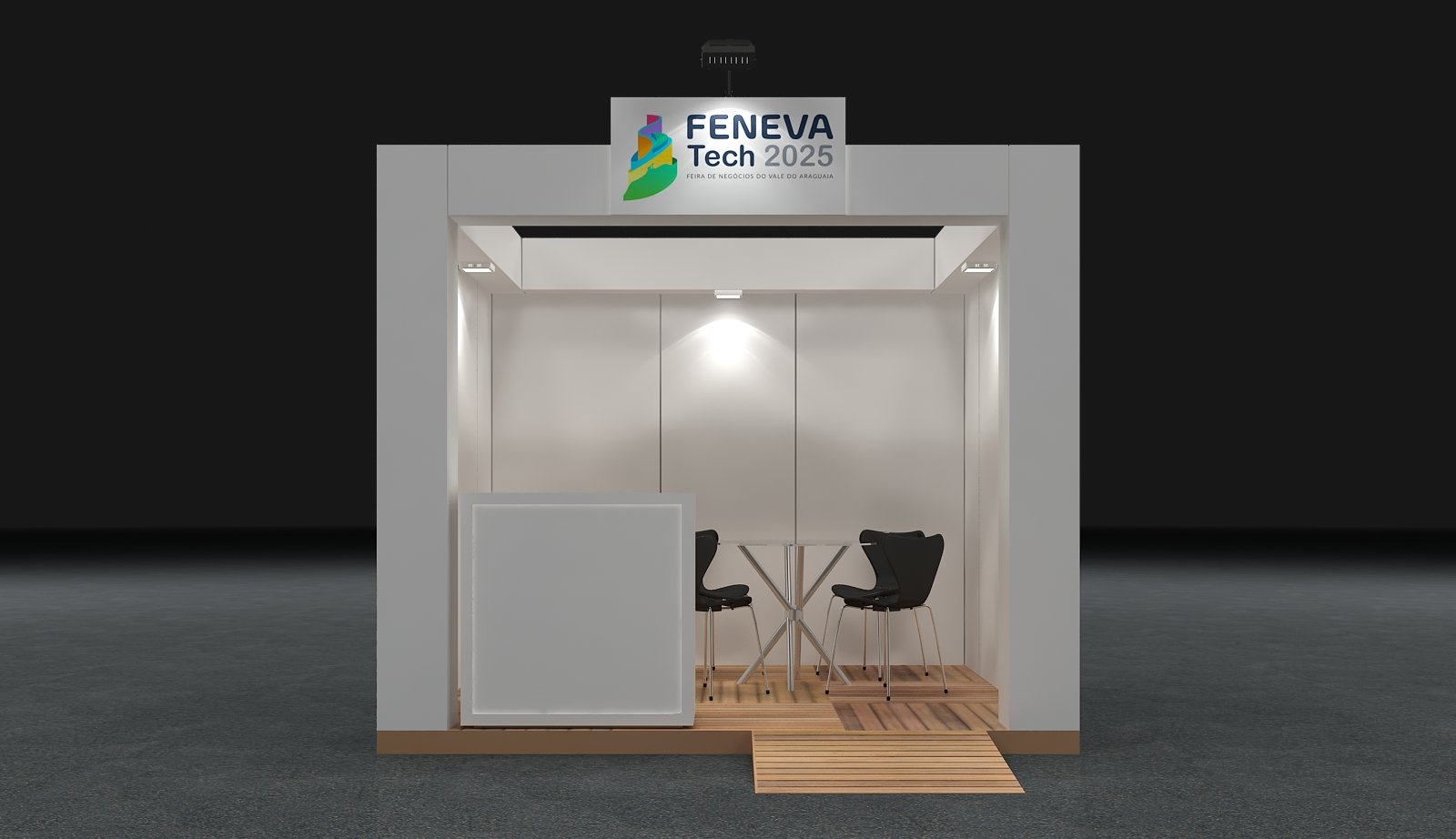 Basica 3x3m meio - FENEVA Tech 2025