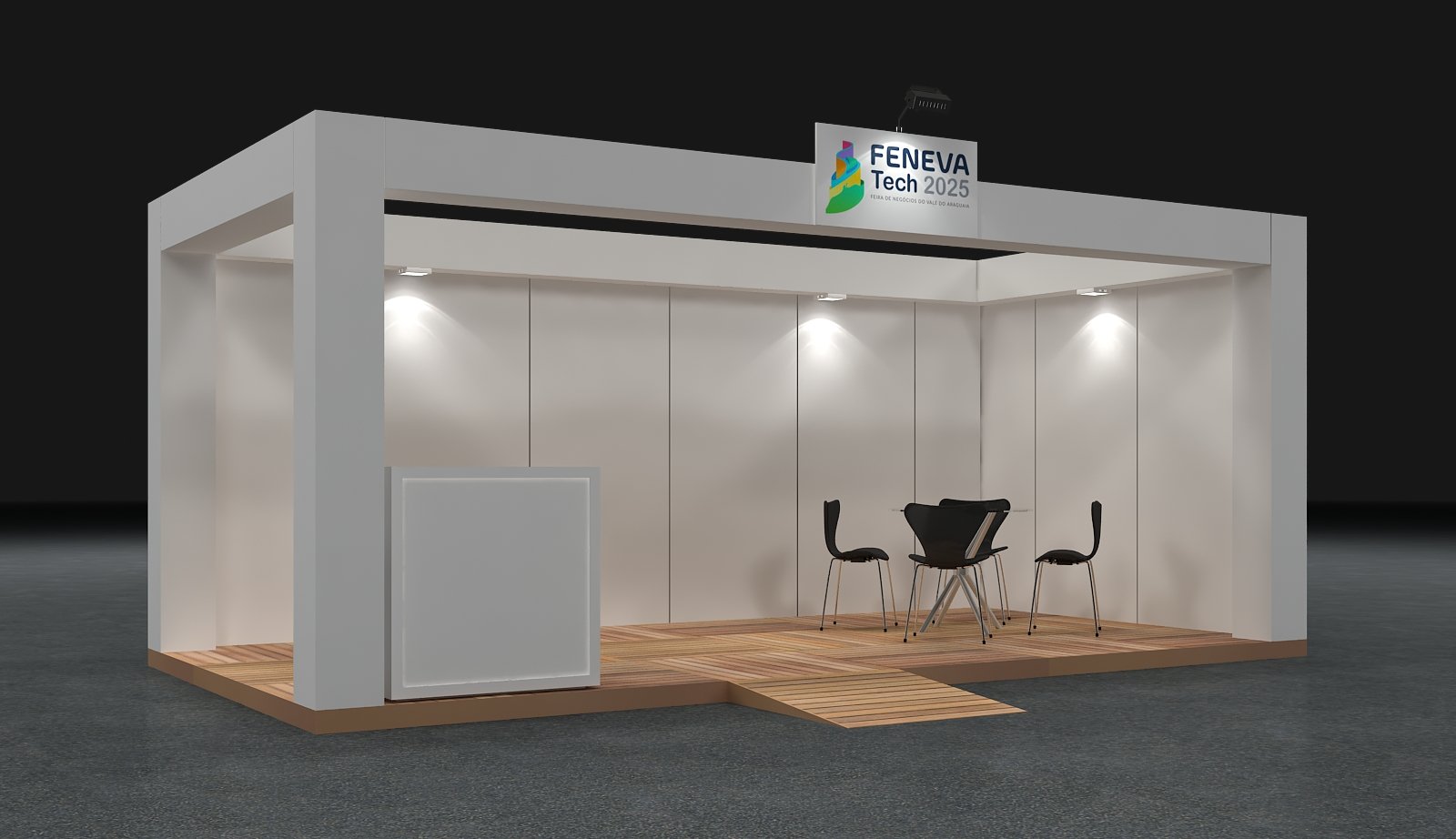 Basica 6x3m esquina - FENEVA Tech 2025