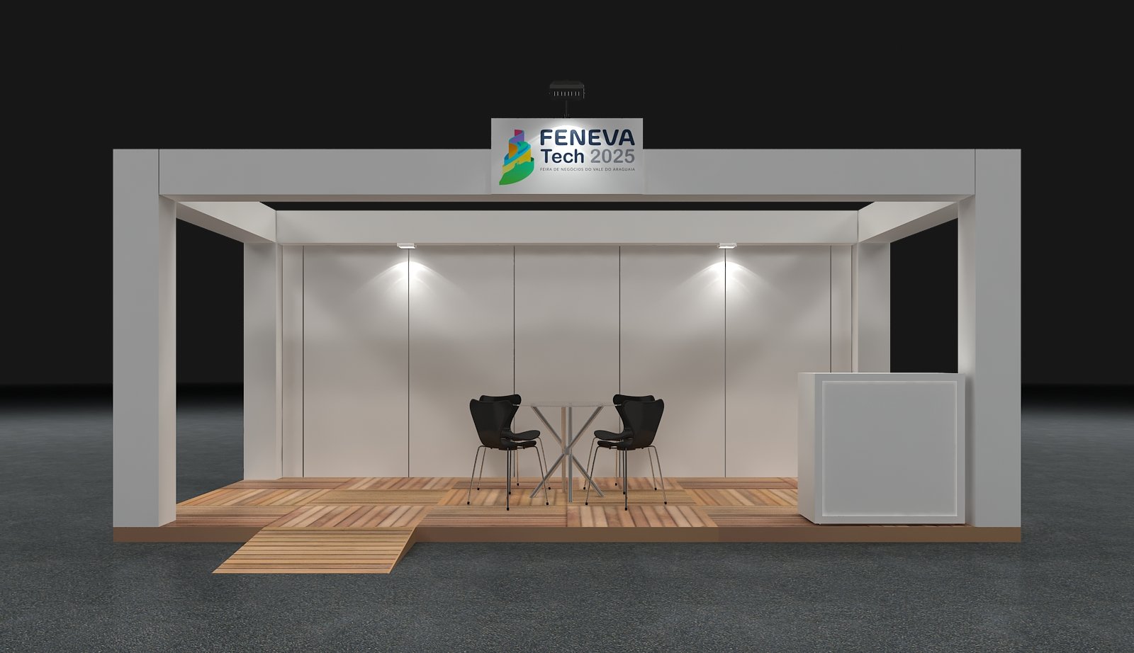Basica 6x3m ponta - FENEVA Tech 2025