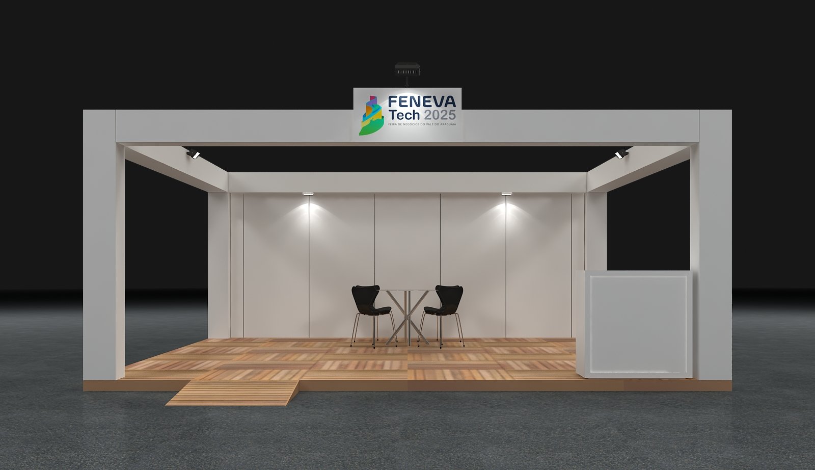 Basica 6x6m ponta - FENEVA Tech 2025