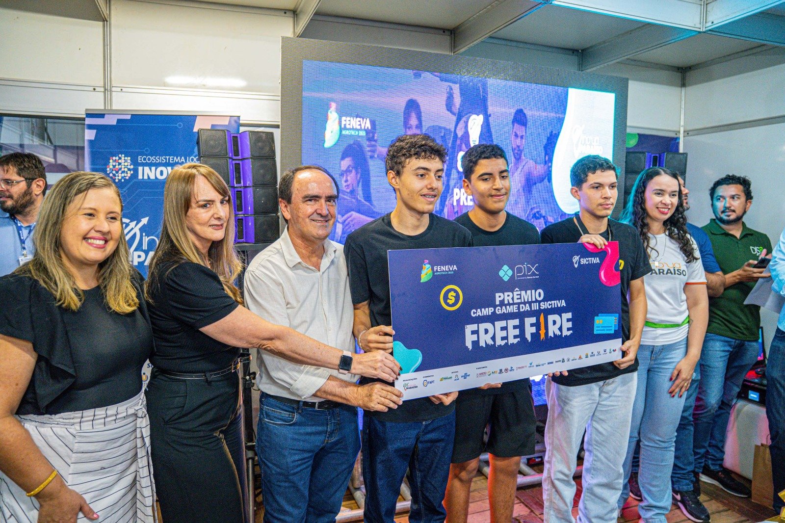 SICTIVA Encerra Semana de Inovação na FENEVA com Premiação de Mais de R$ 40 Mil para Startups, Games e Projetos Científicos